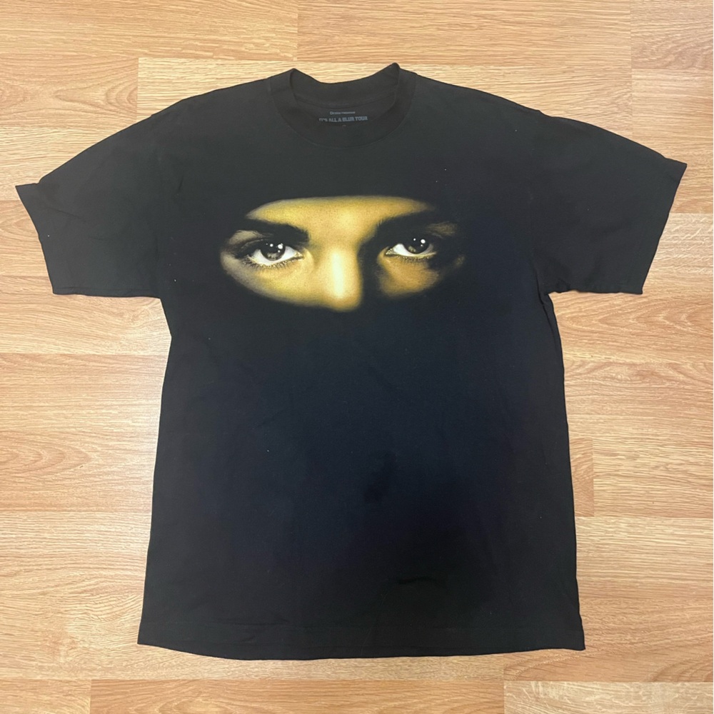 Drake Concert Shirt IAAB Black T-Shirt with Eye Graphic